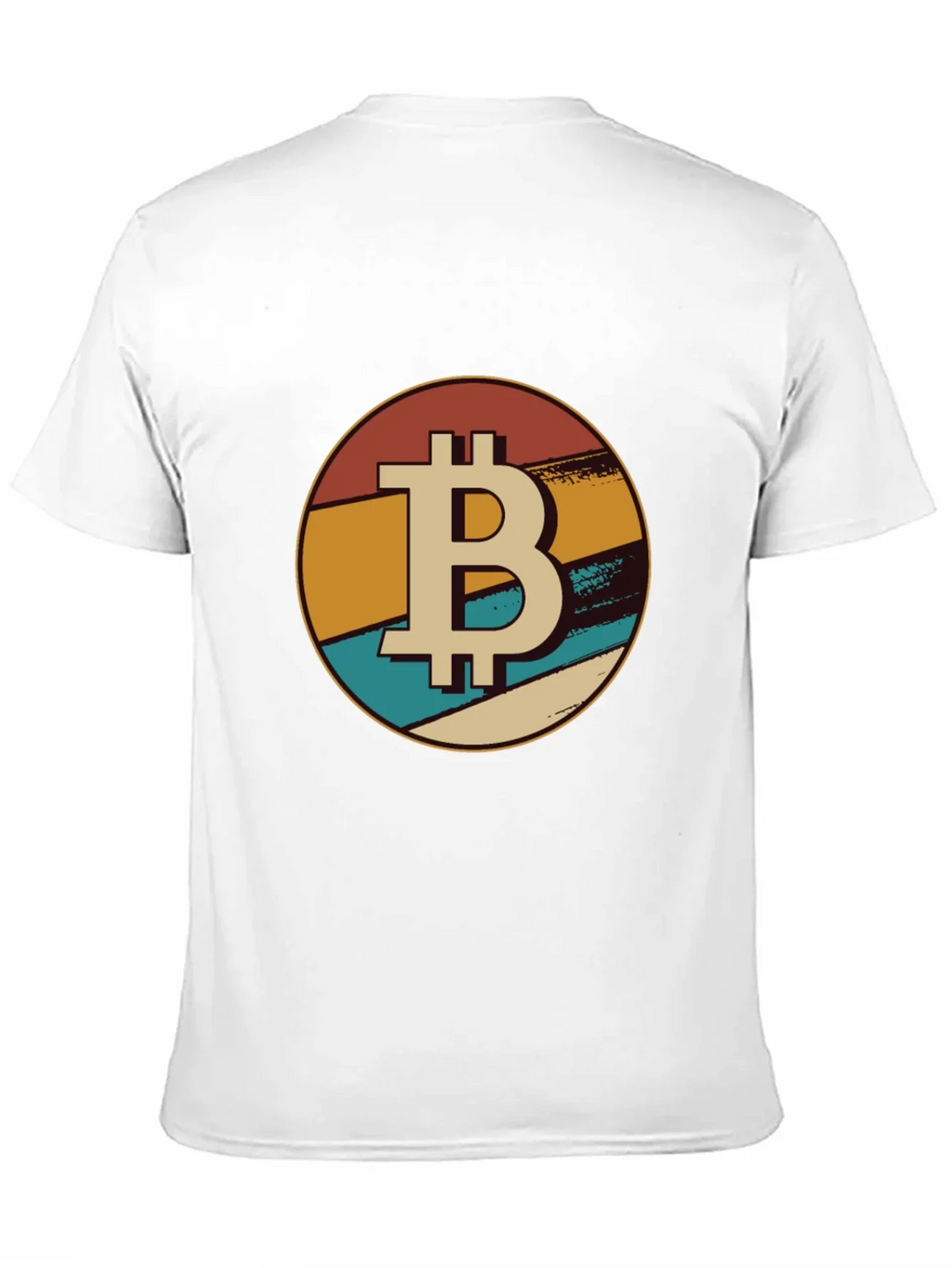 Bitcoin Retro Graphic Tee - Black Crypto T-Shirt