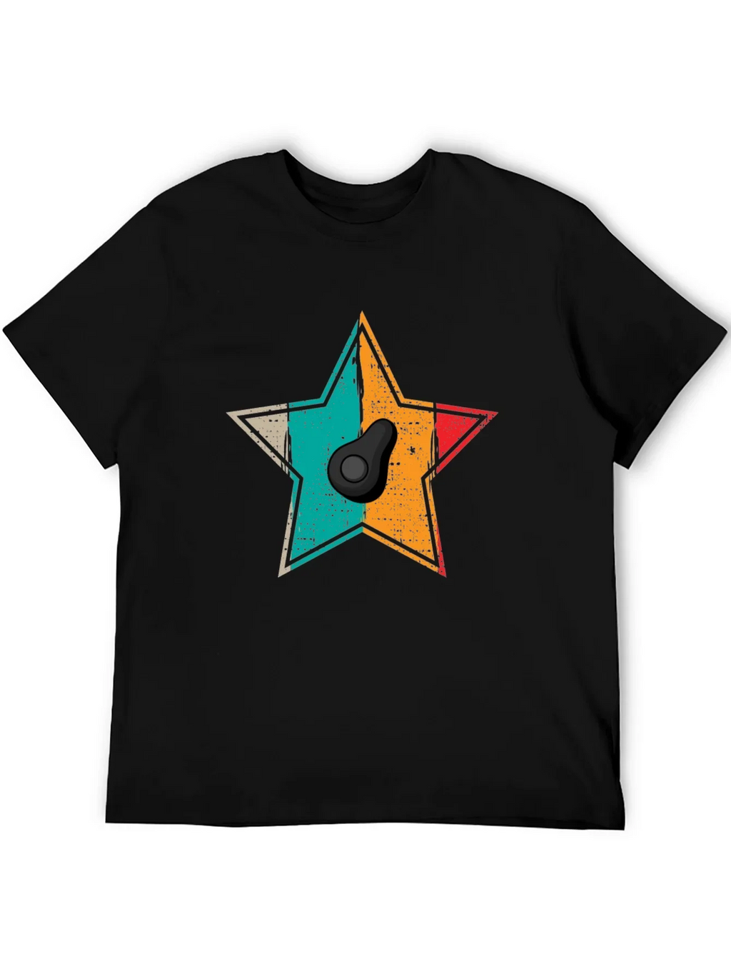 Retro Avocado Star T-Shirt - Unisex