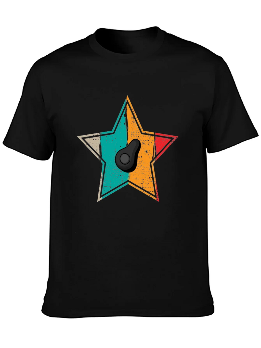 Retro Avocado Star T-Shirt - Unisex