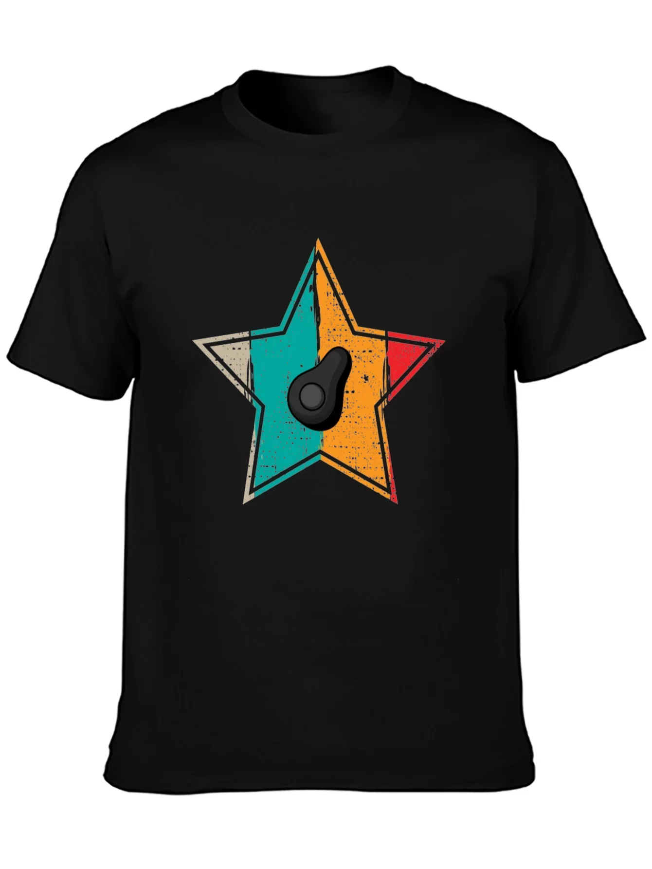 Retro Avocado Star T-Shirt - Unisex