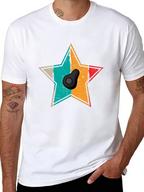 Retro Avocado Star T-Shirt - Unisex