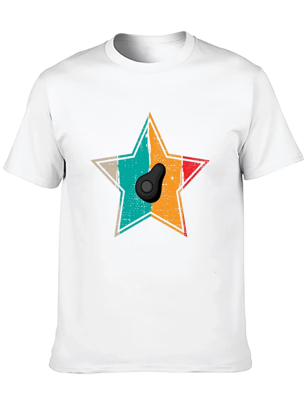 Retro Avocado Star T-Shirt - Unisex