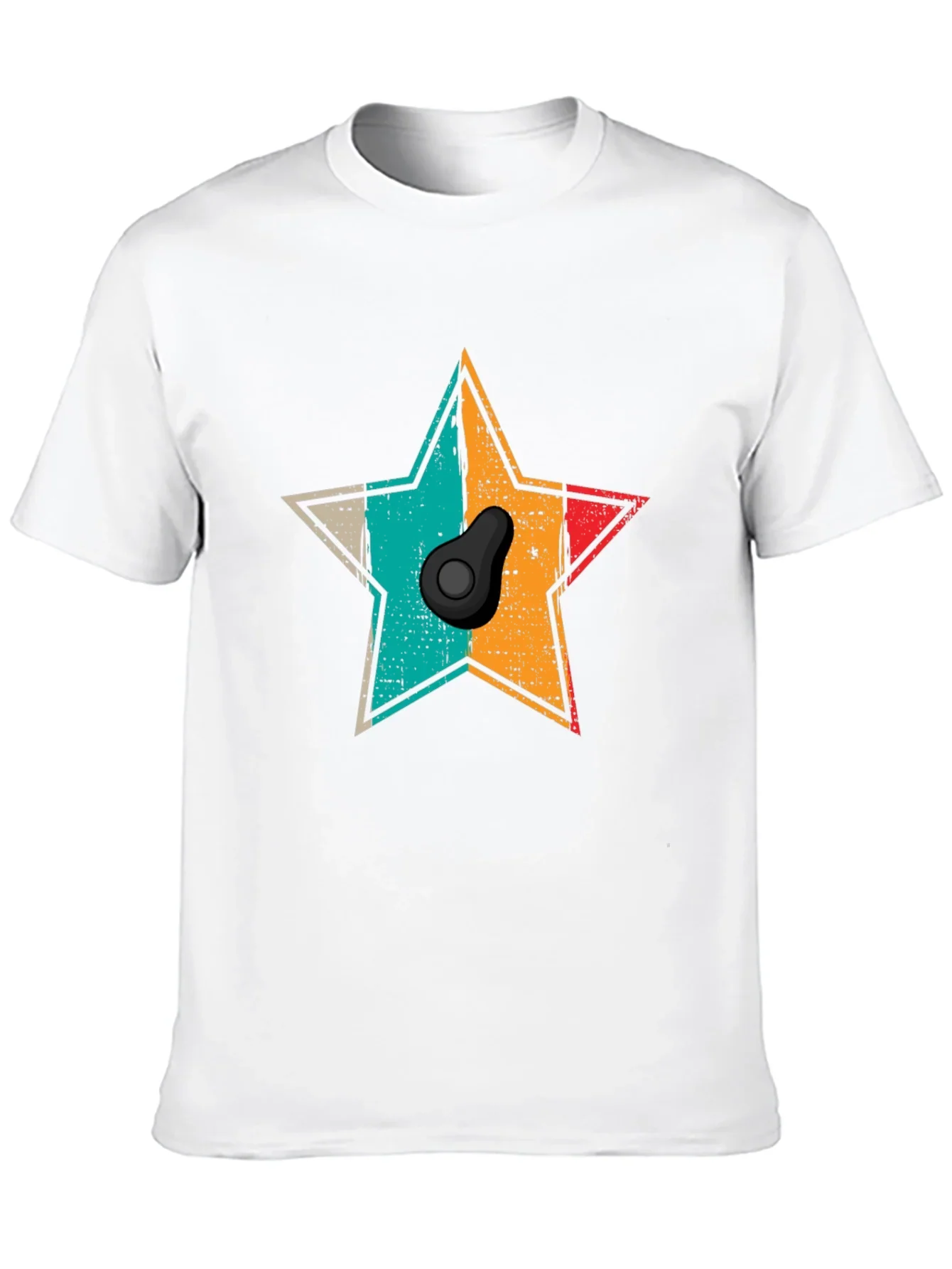 Retro Avocado Star T-Shirt - Unisex