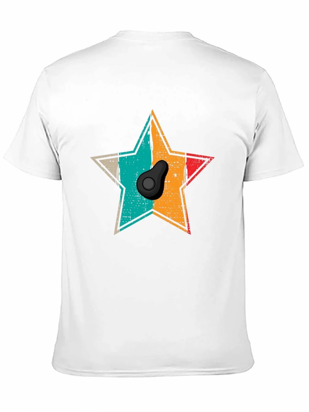 Retro Avocado Star T-Shirt - Unisex