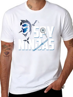 Spy Ninjas Graphic T-Shirt - Cool Ninja Design!