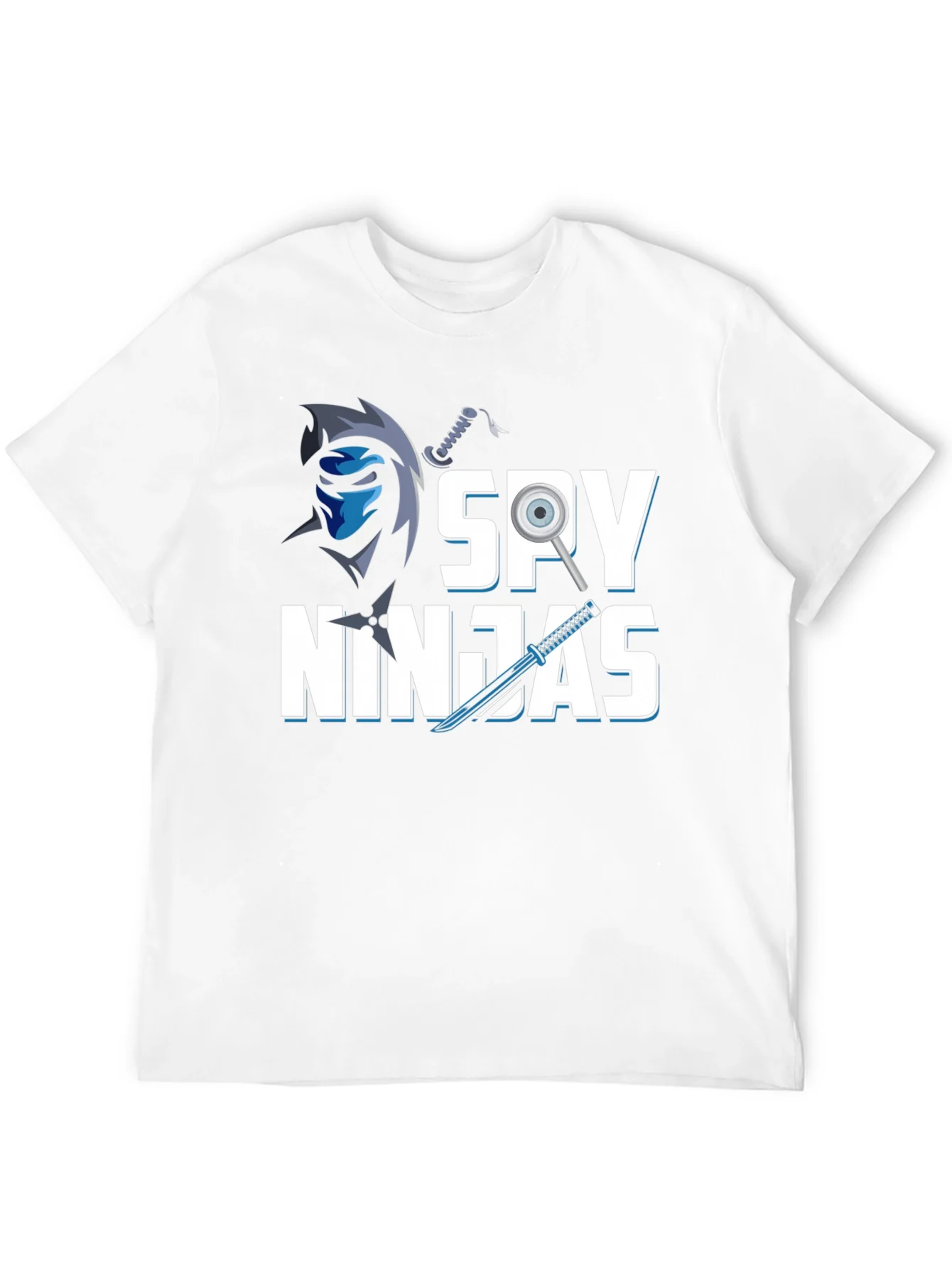 Spy Ninjas Graphic T-Shirt - Cool Ninja Design!