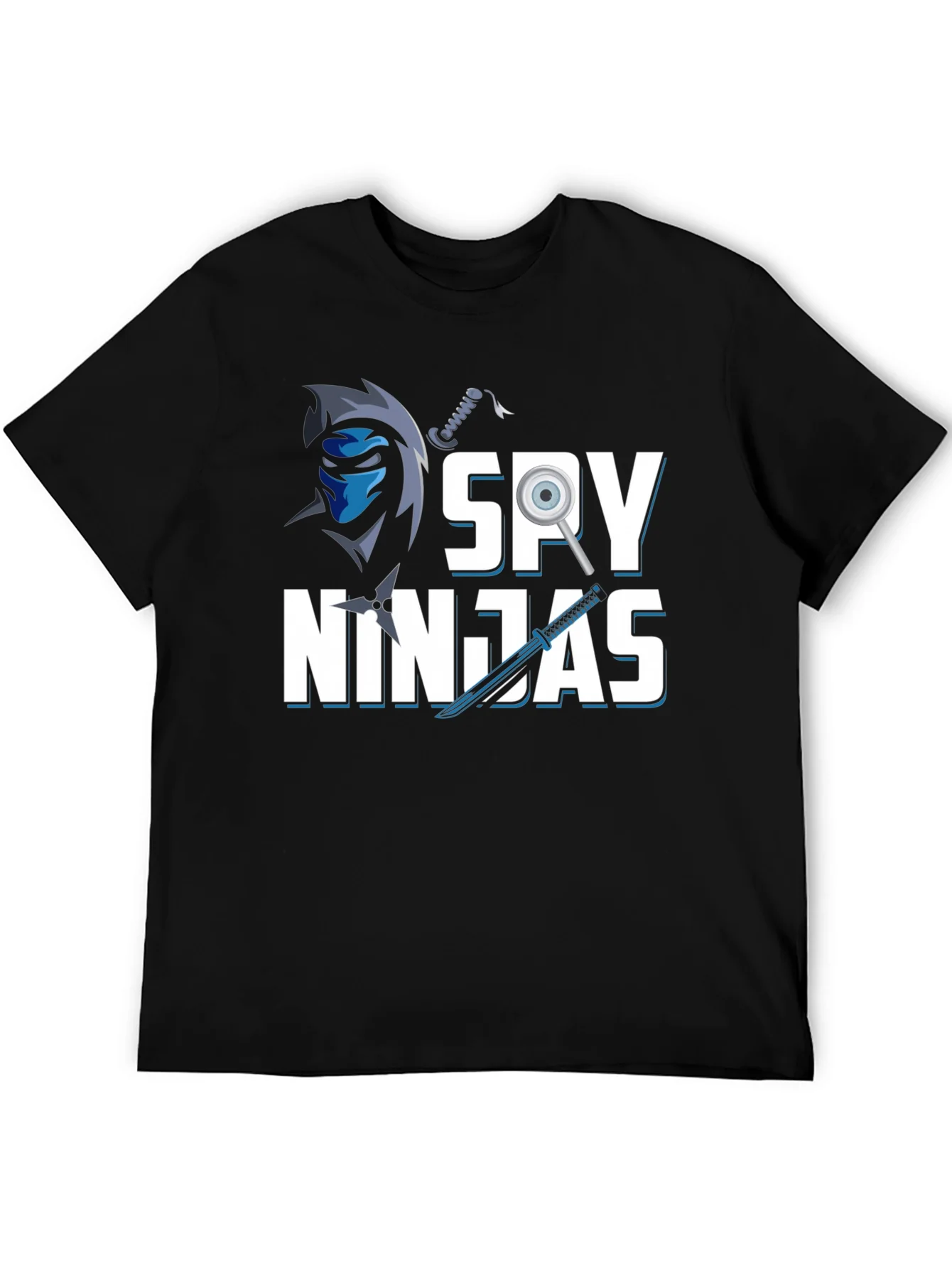 Spy Ninjas Graphic T-Shirt - Cool Ninja Design!