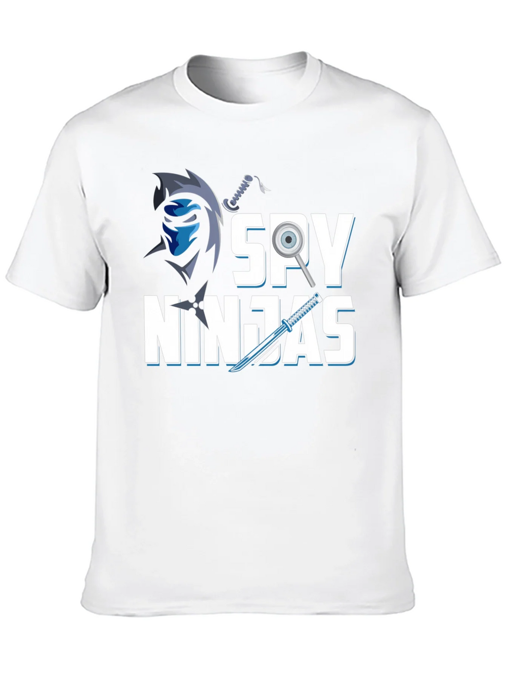 Spy Ninjas Graphic T-Shirt - Cool Ninja Design!