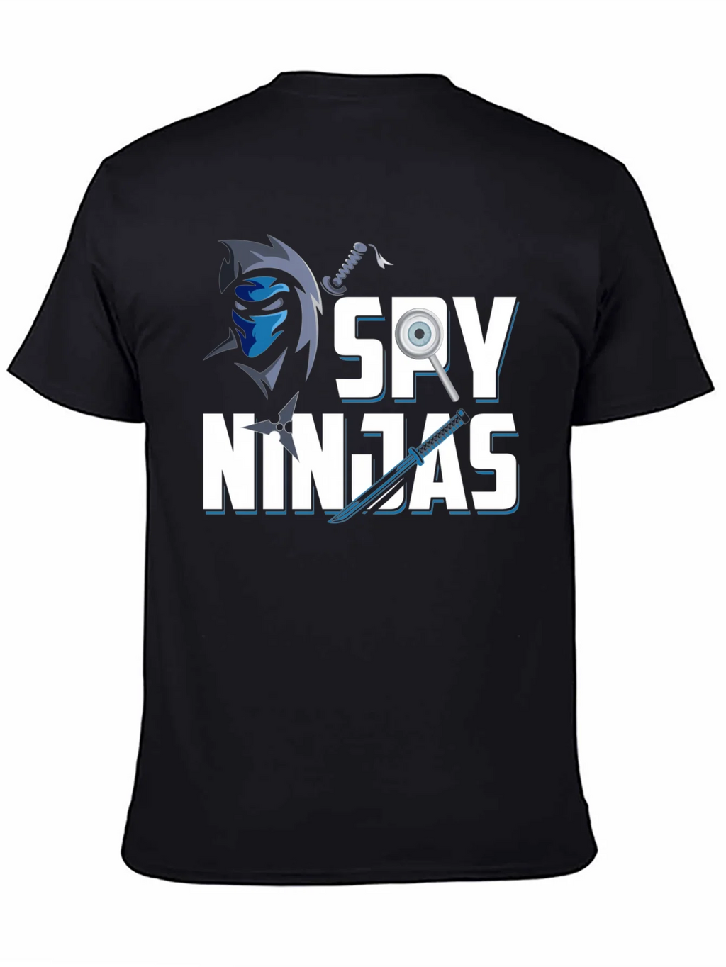 Spy Ninjas Graphic T-Shirt - Cool Ninja Design!