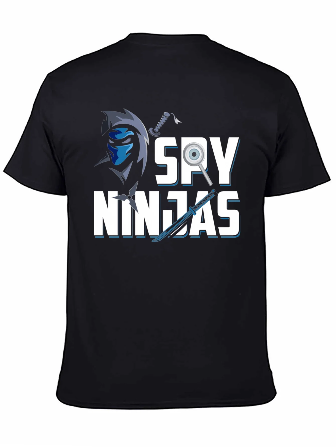 Spy Ninjas Graphic T-Shirt - Cool Ninja Design!
