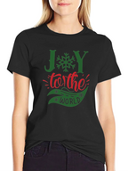 Joy to the World Christmas Graphic Tee