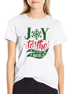 Joy to the World Christmas Graphic Tee