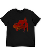 Classic Car Graphic T-Shirt - Black