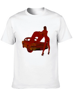 Classic Car Graphic T-Shirt - Black
