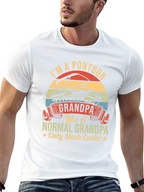 Im A Pontoon Grandpa T-Shirt