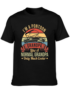 Im A Pontoon Grandpa T-Shirt