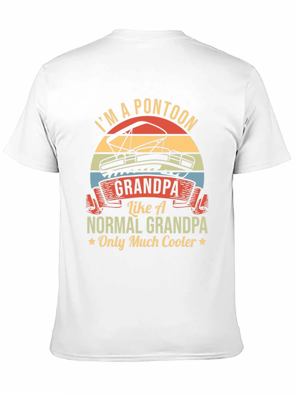 Im A Pontoon Grandpa T-Shirt