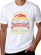 Im A Pontoon Grandpa T-Shirt