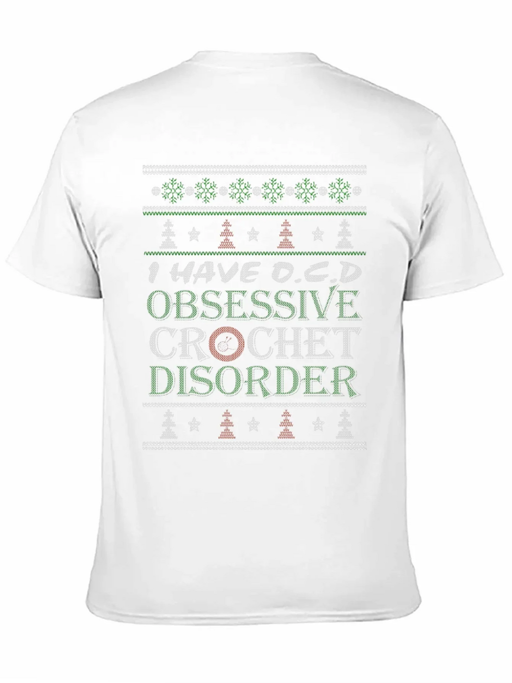 Funny Crochet Obsessive Disorder T-Shirt