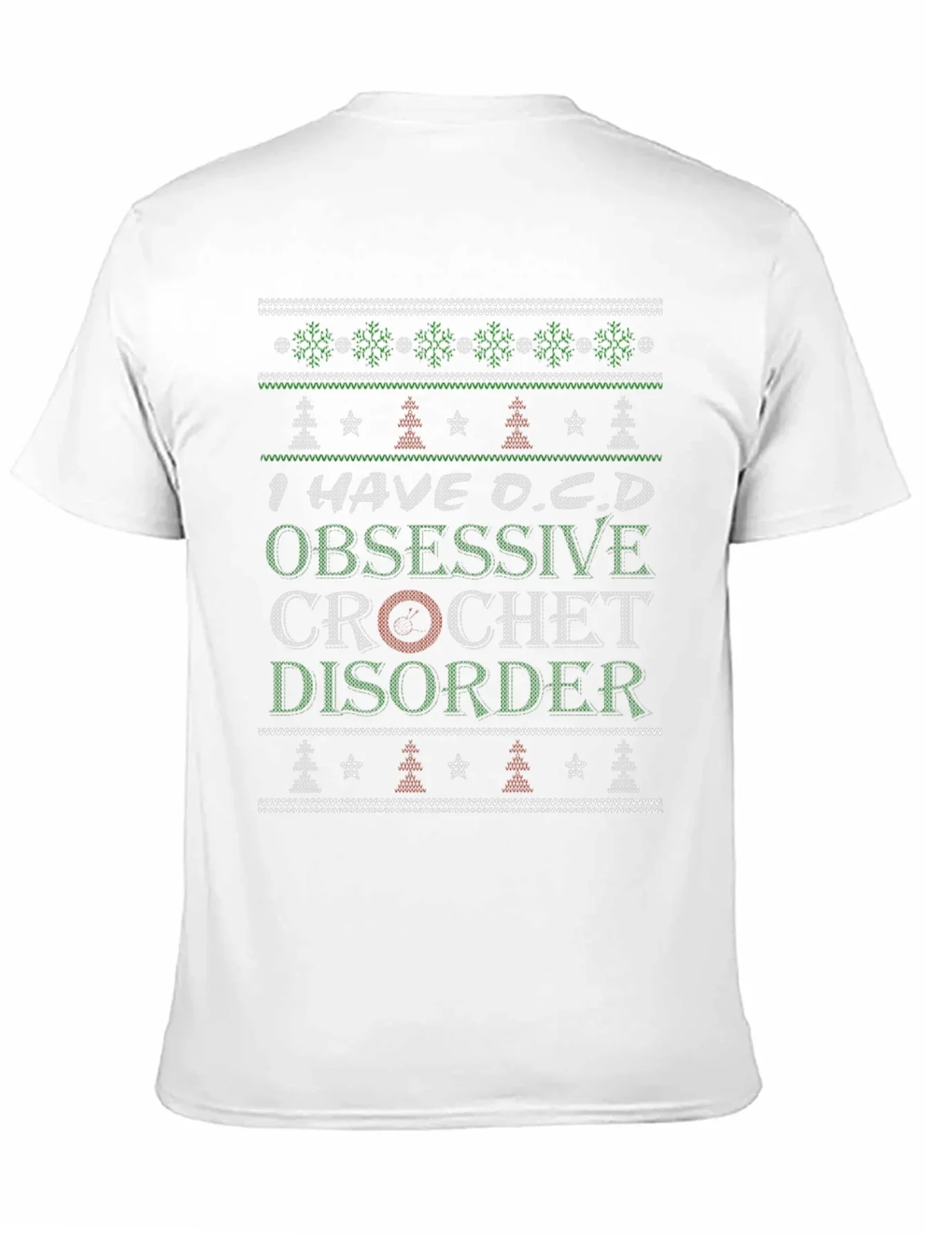 Funny Crochet Obsessive Disorder T-Shirt
