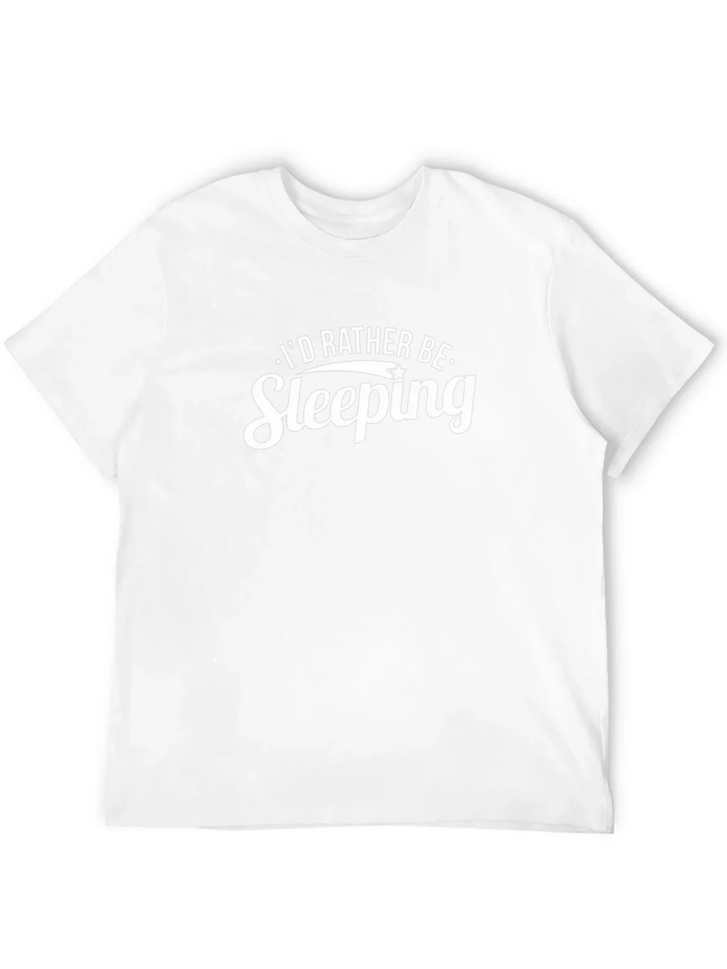 Id Rather Be Sleeping Black T-Shirt