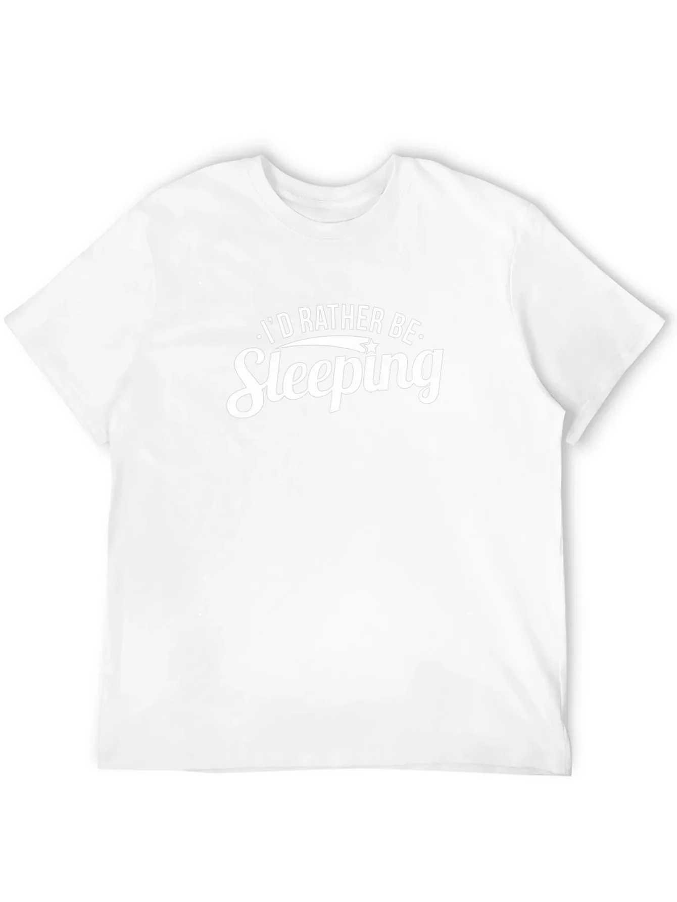 Id Rather Be Sleeping Black T-Shirt