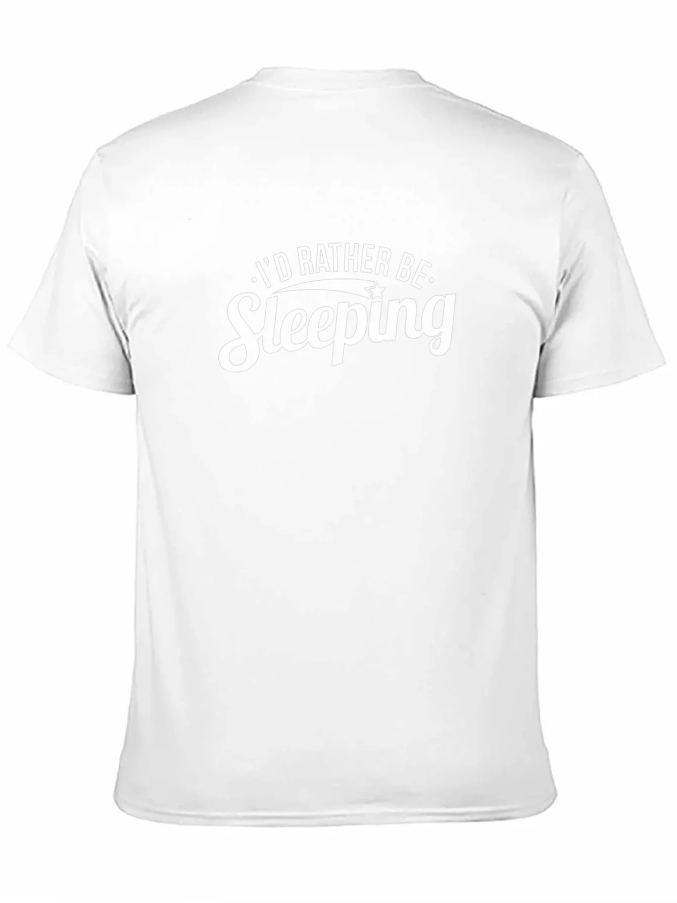 Id Rather Be Sleeping Black T-Shirt