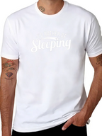 Id Rather Be Sleeping Black T-Shirt