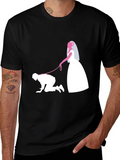 Bride & Groom Funny T-Shirt - Newlywed Humor