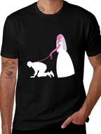 Bride & Groom Funny T-Shirt - Newlywed Humor