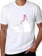 Bride & Groom Funny T-Shirt - Newlywed Humor