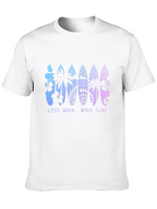 Less Work More Surf T-Shirt
