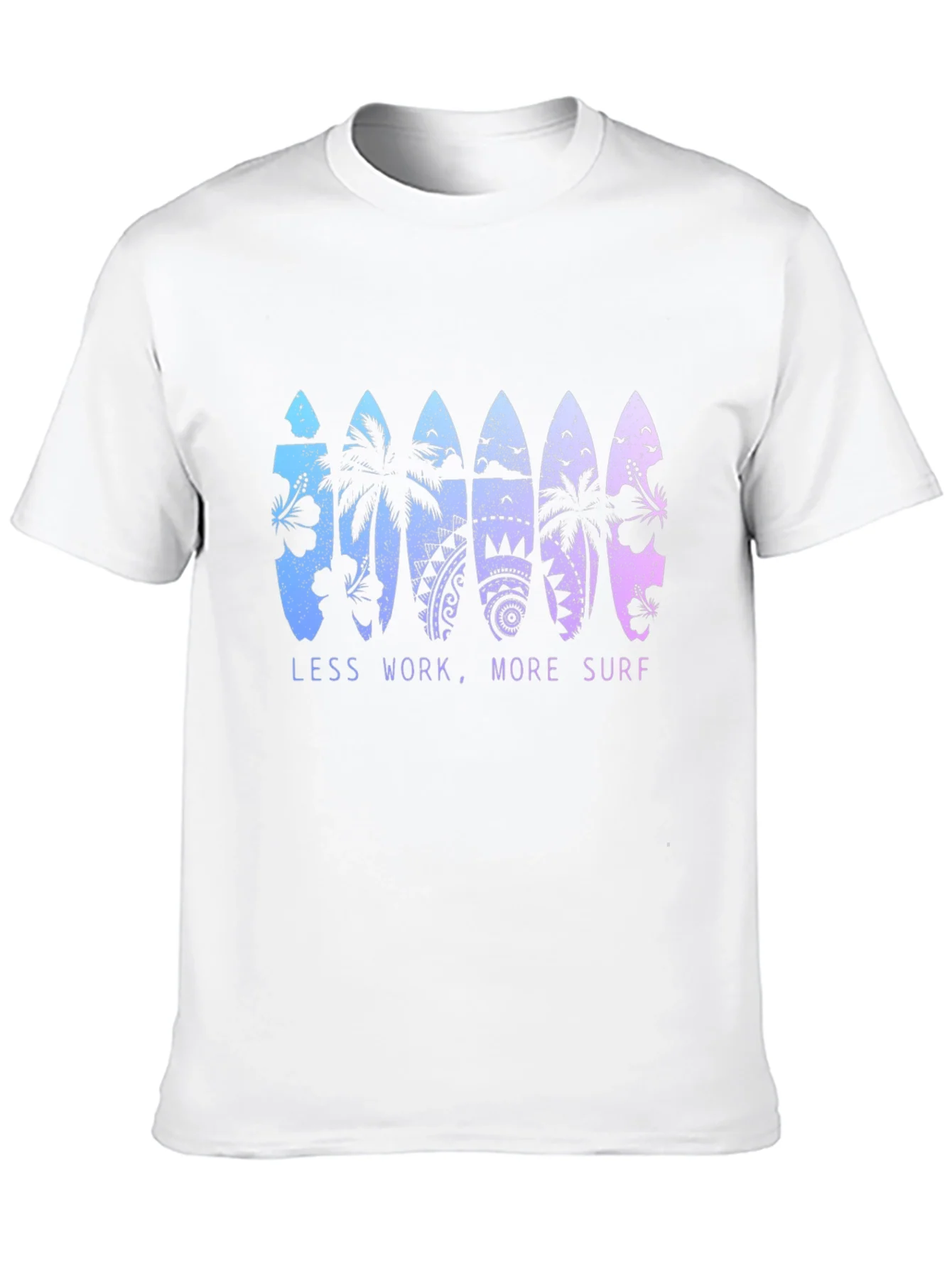 Less Work More Surf T-Shirt