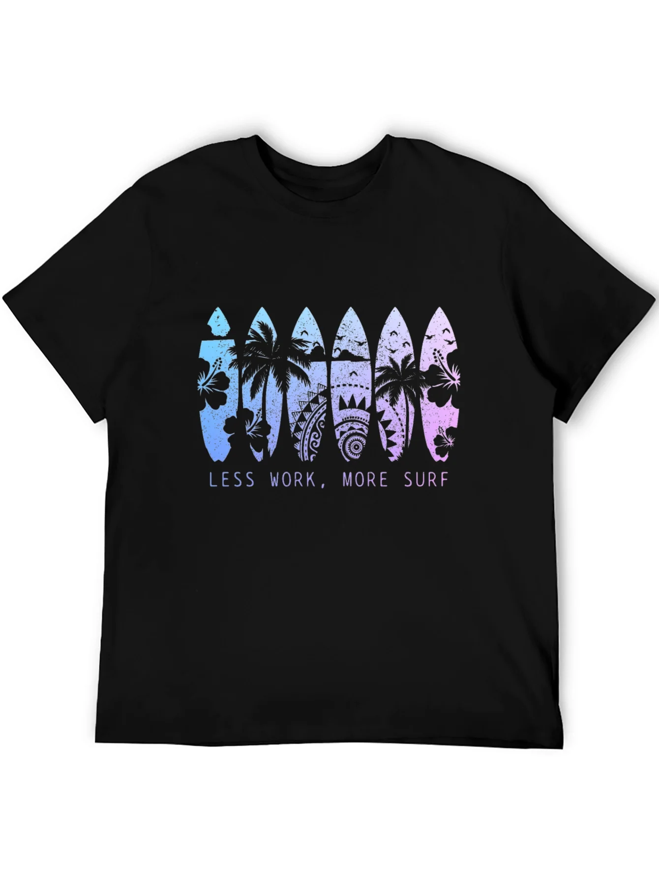 Less Work More Surf T-Shirt