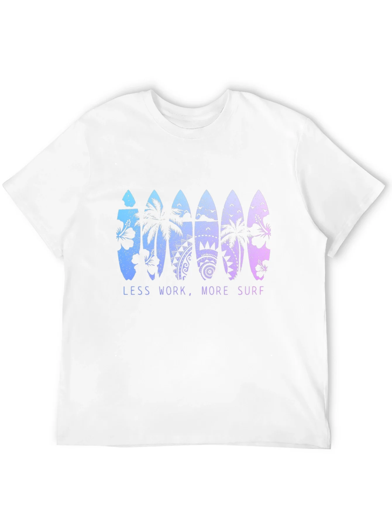 Less Work More Surf T-Shirt