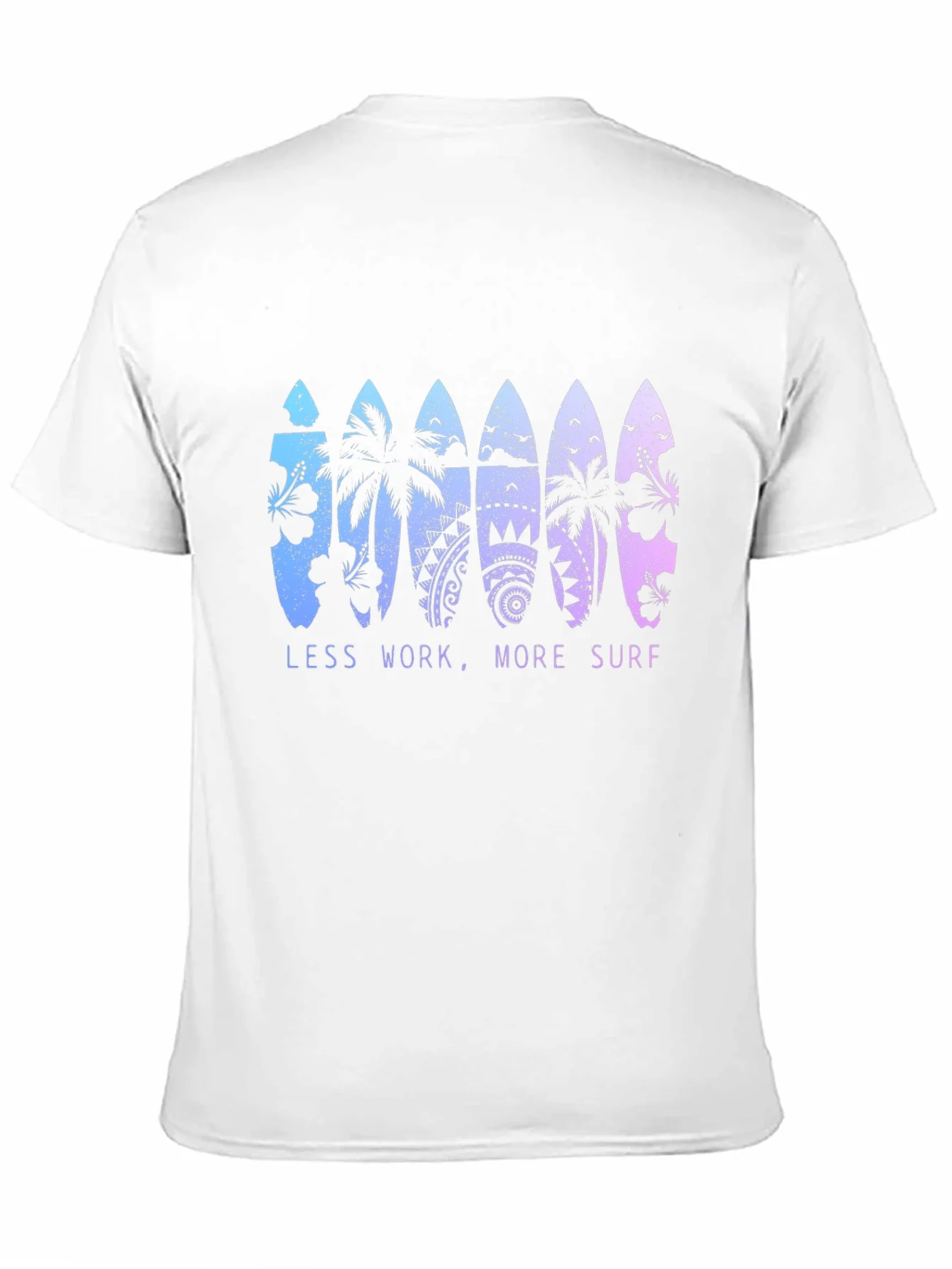 Less Work More Surf T-Shirt