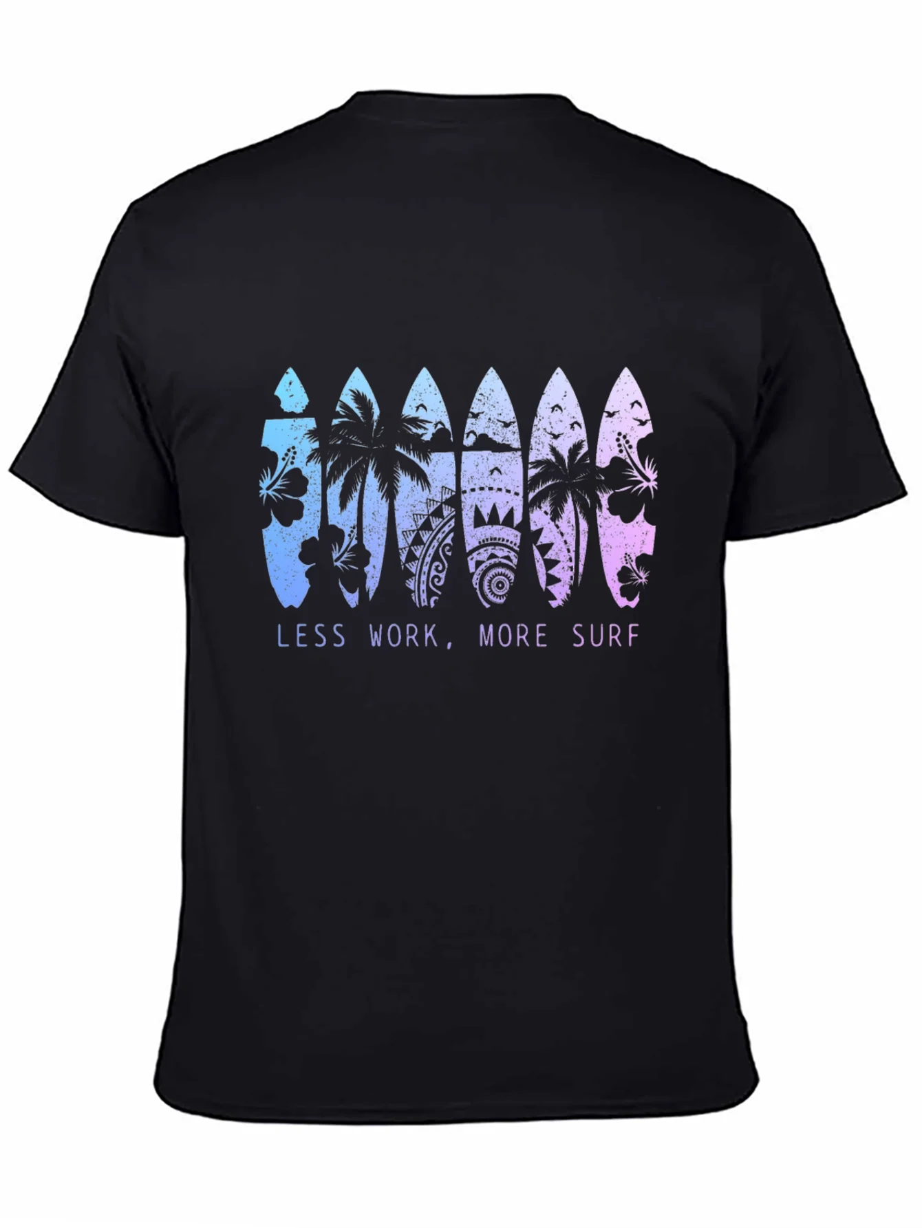 Less Work More Surf T-Shirt