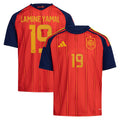 Lamine Yamal Spain National Team 2026 Home Jersey - Red