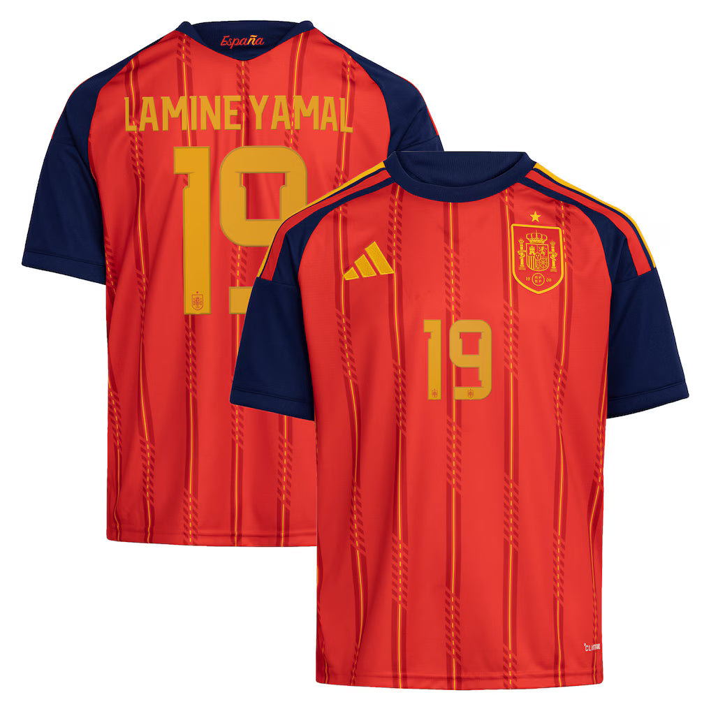 Lamine Yamal Spain National Team 2026 Home Jersey - Red