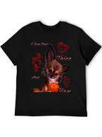 I Love Your Voice Chihuahua Graphic Tee