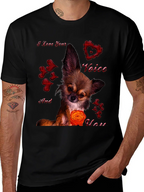I Love Your Voice Chihuahua Graphic Tee