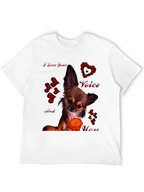 I Love Your Voice Chihuahua Graphic Tee