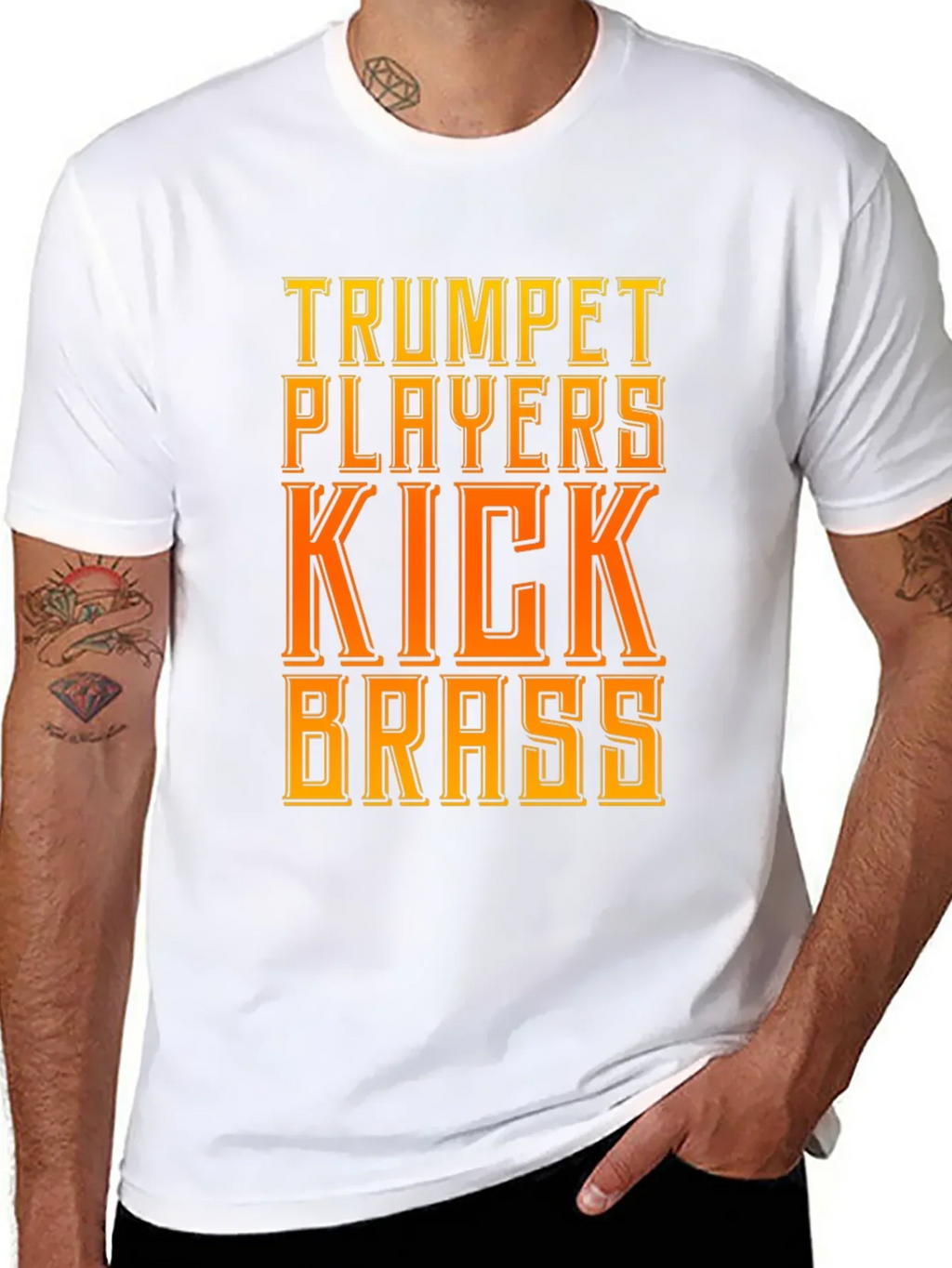 Trumpet Players Kick Brass T-Shirt