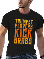 Trumpet Players Kick Brass T-Shirt