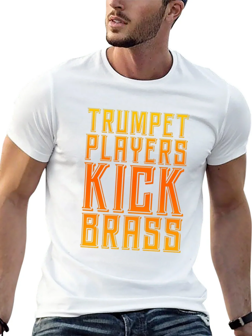 Trumpet Players Kick Brass T-Shirt
