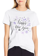 Happy New Year T-Shirt - Festive Design