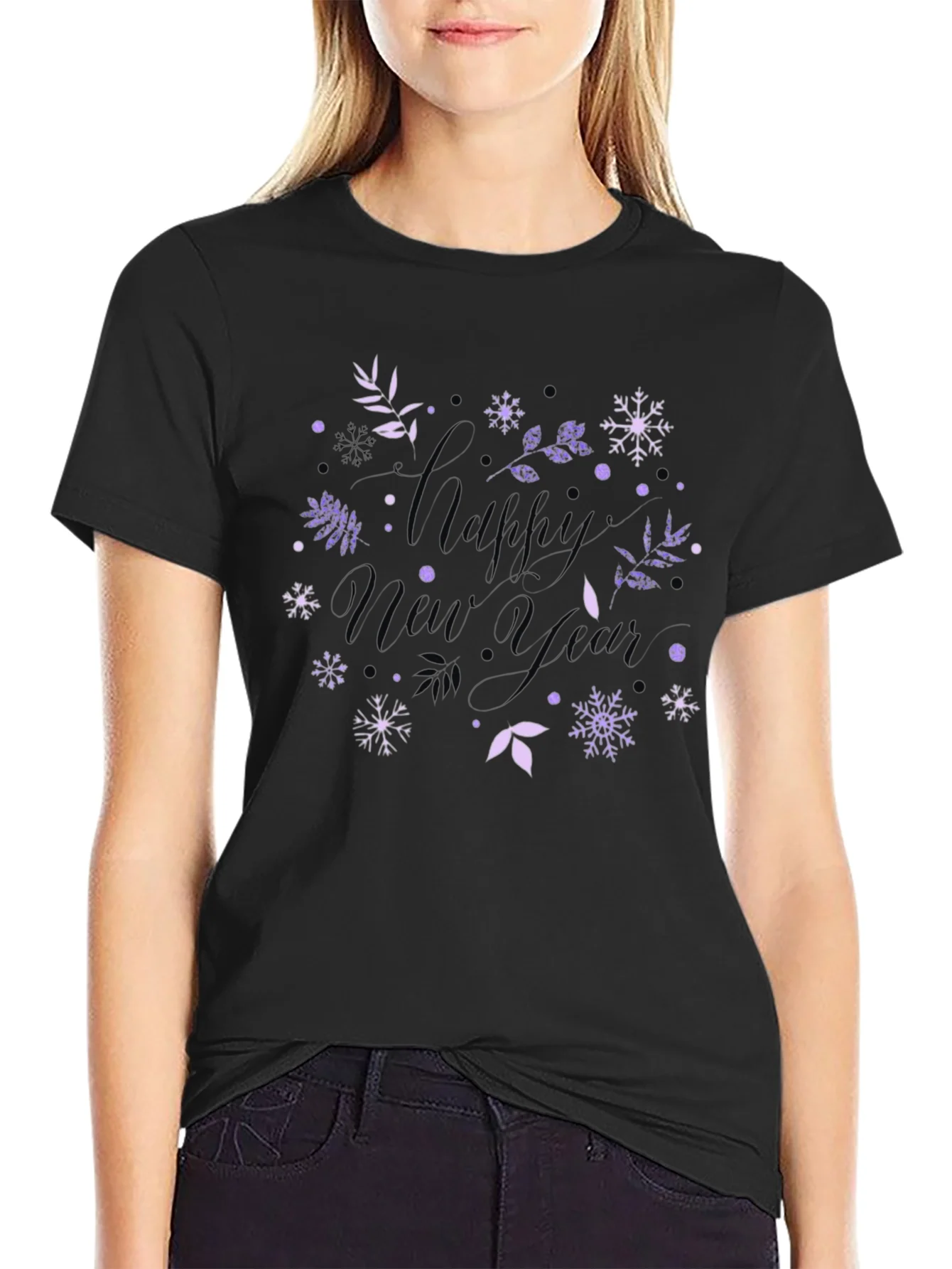 Happy New Year T-Shirt - Festive Design