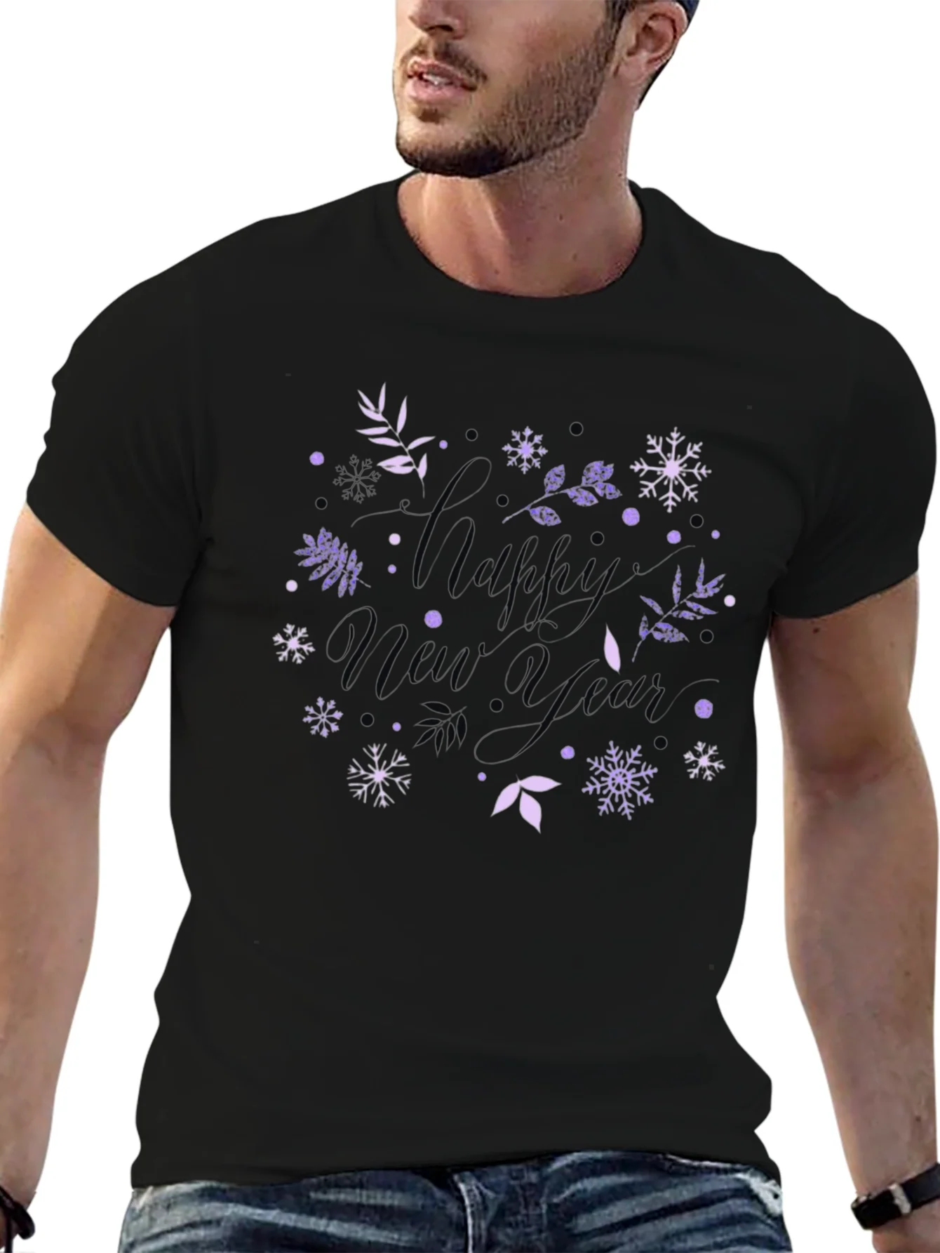 Happy New Year T-Shirt - Festive Design
