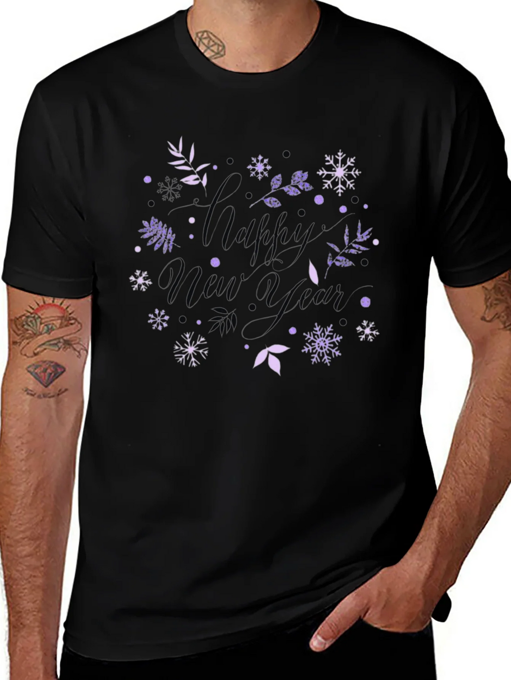 Happy New Year T-Shirt - Festive Design